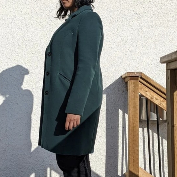 Vero Moda Green Fall Coat Blazer Style - Picture 2 of 6